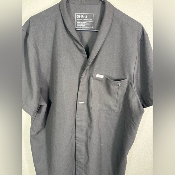 Figs Women's Suswe Shawl Collar button down 
Scrub Top Limited Edition size 2X - Picture 4 of 8